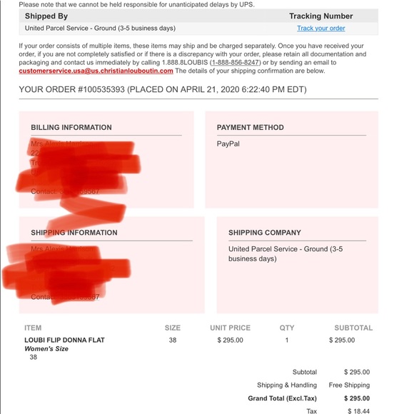 SOLD ON EBAY Loubi Flip Donna Flat - Picture 6 of 8